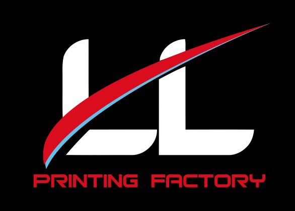 ll printing factory white web logo